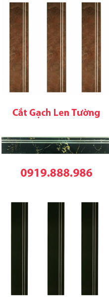 cat gach len tuong